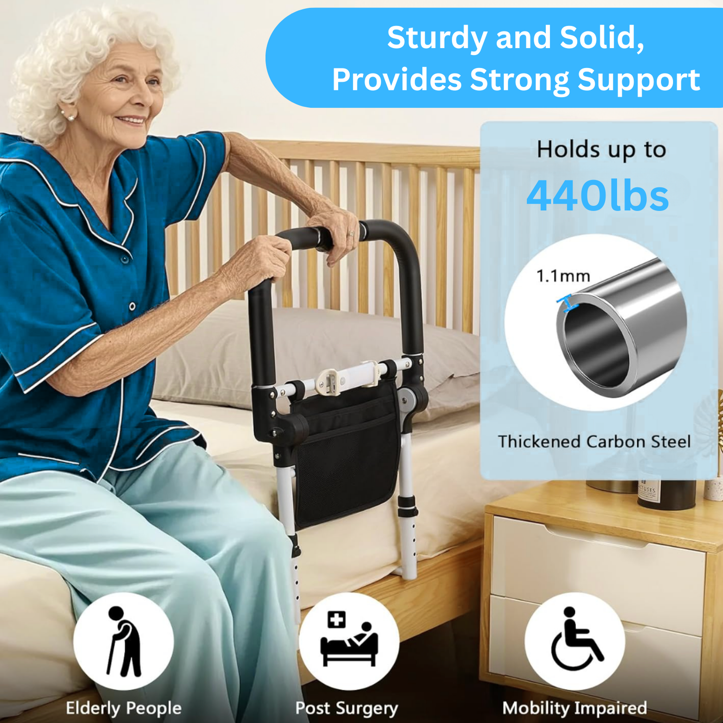MobilityPal Foldable Rail