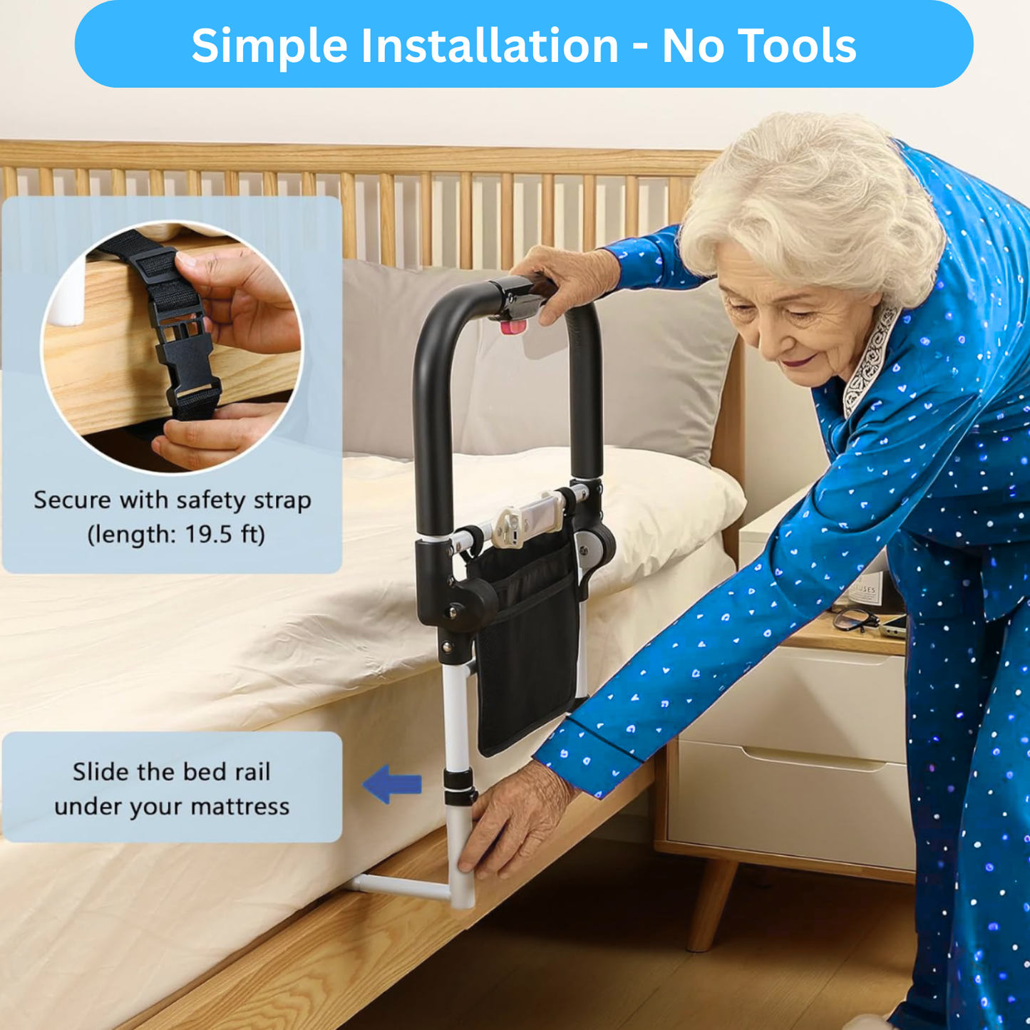 MobilityPal Foldable Rail