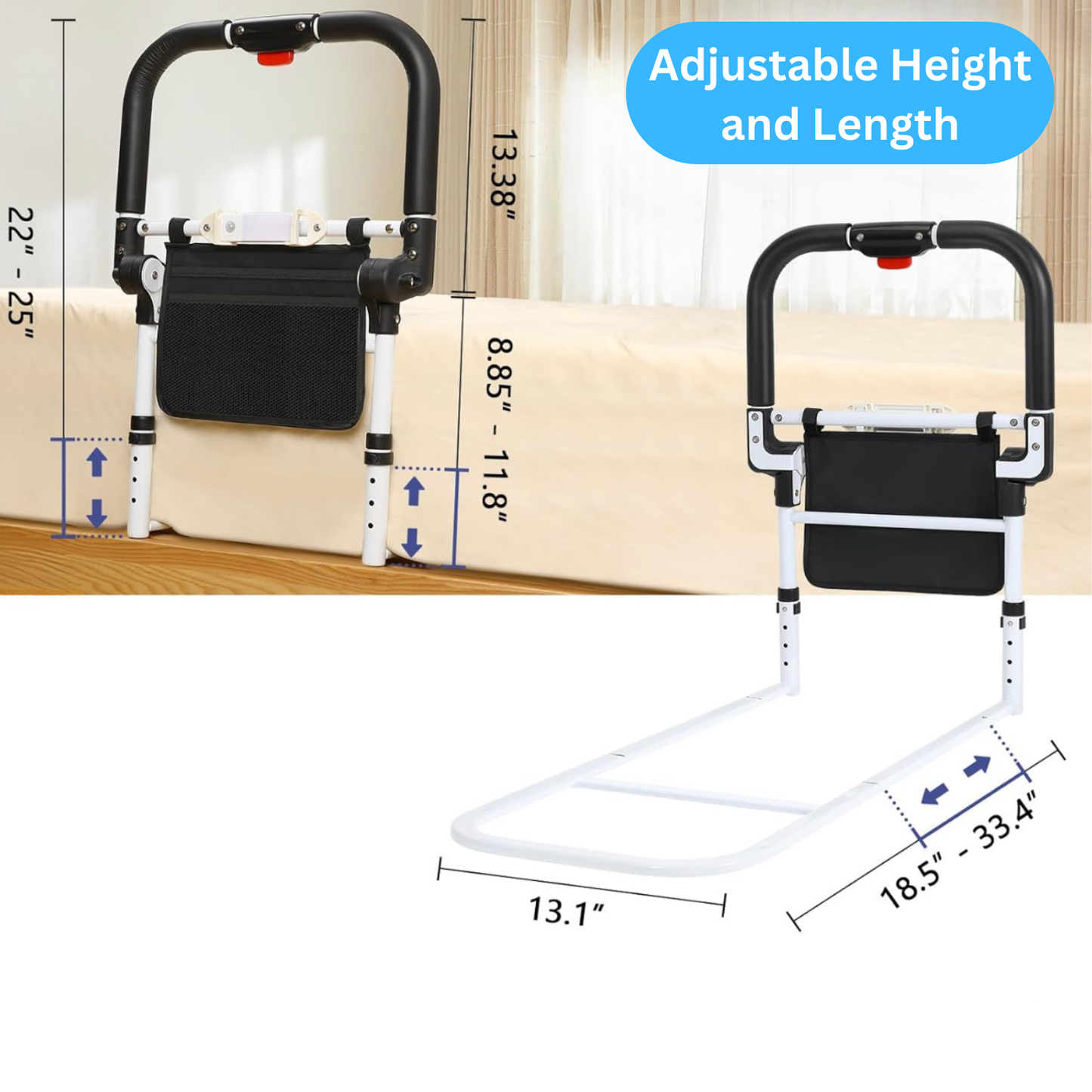 MobilityPal Foldable Rail