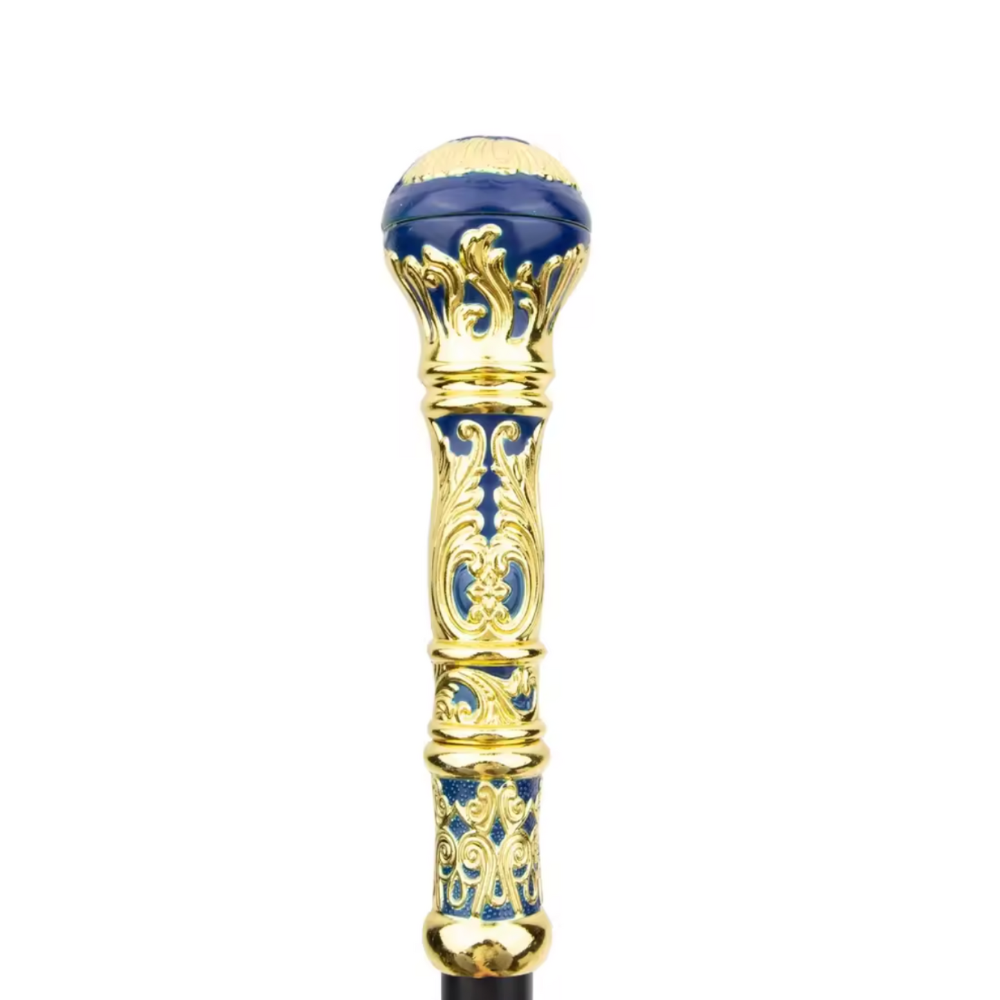 Elegant Cane – Blue Gold Round