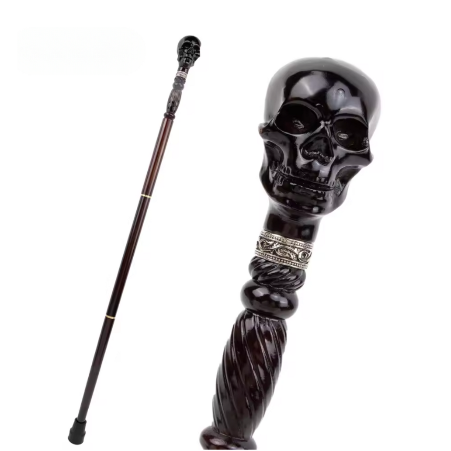 Gothic Cane – Skull Head