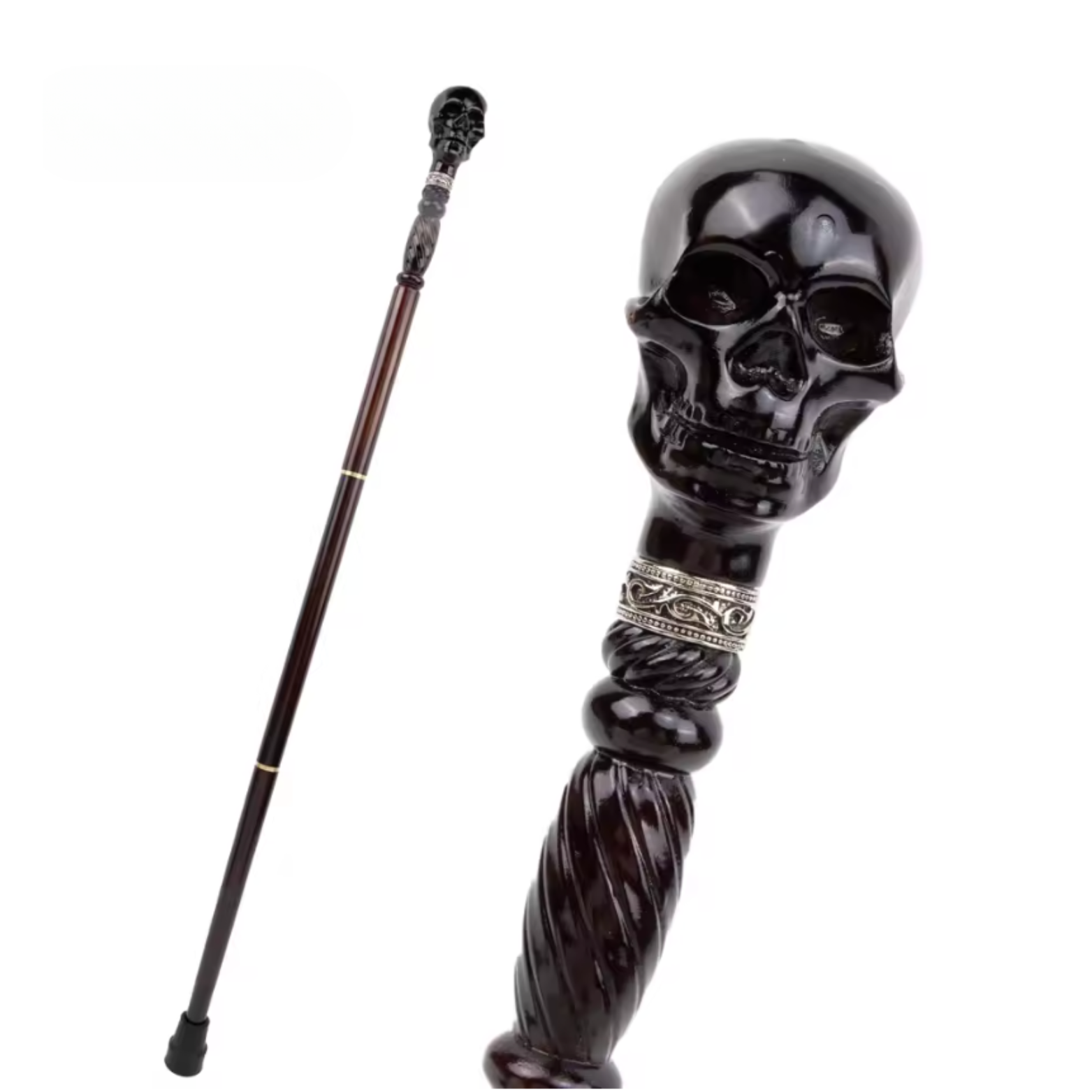 Gothic Cane – Skull Head