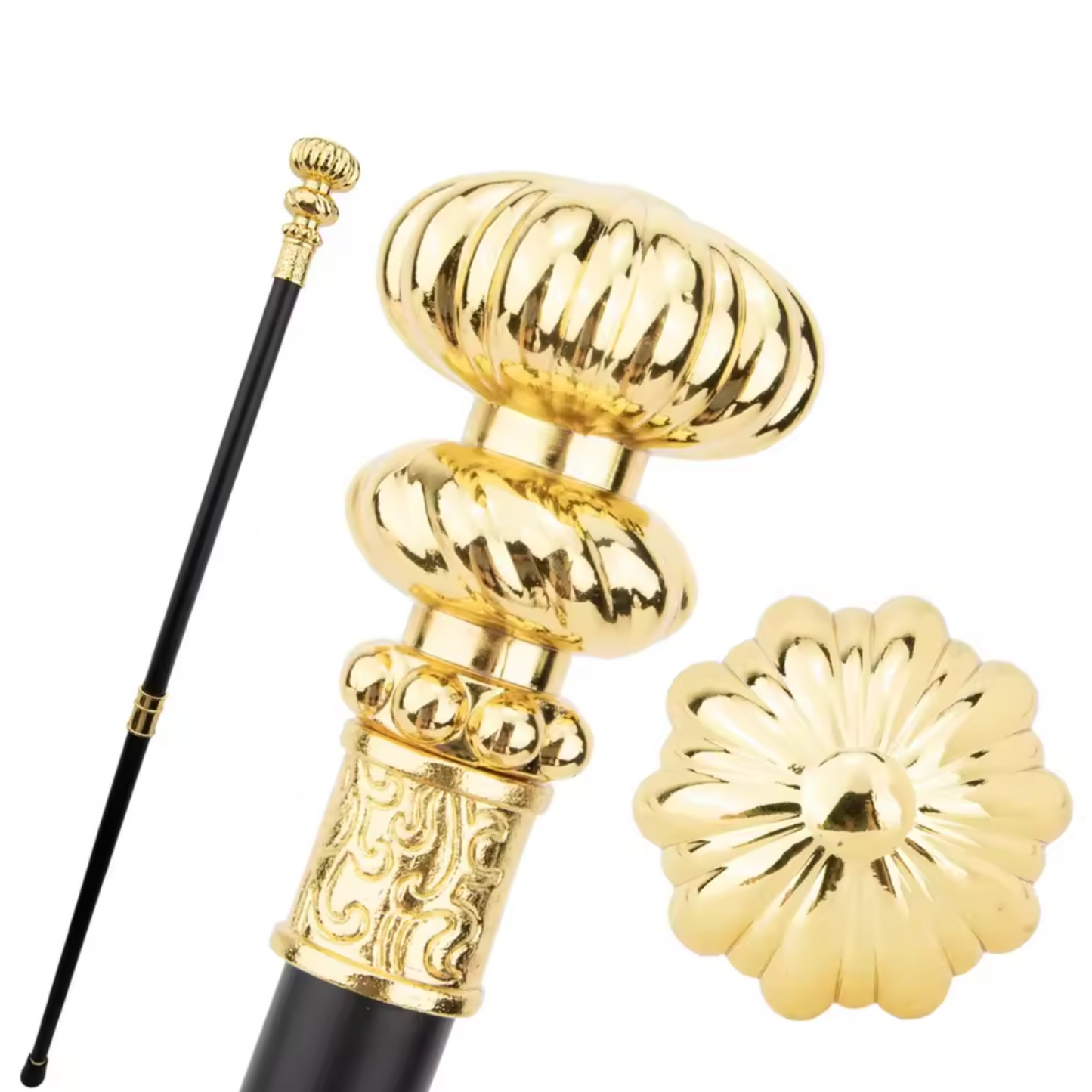 Classic Cane – Floral Gold