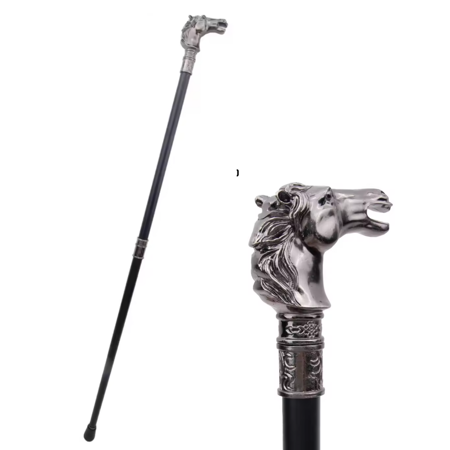 Vintage Cane – Horse Head