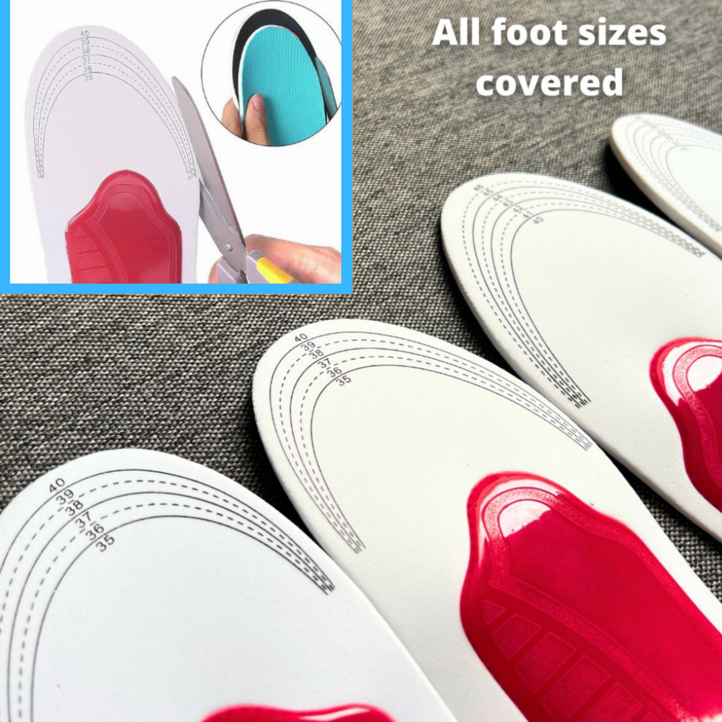 Orthopedic Foot Insoles