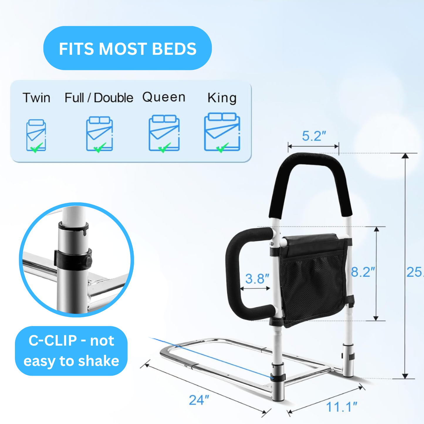 MobilityPal™ Bed Rail